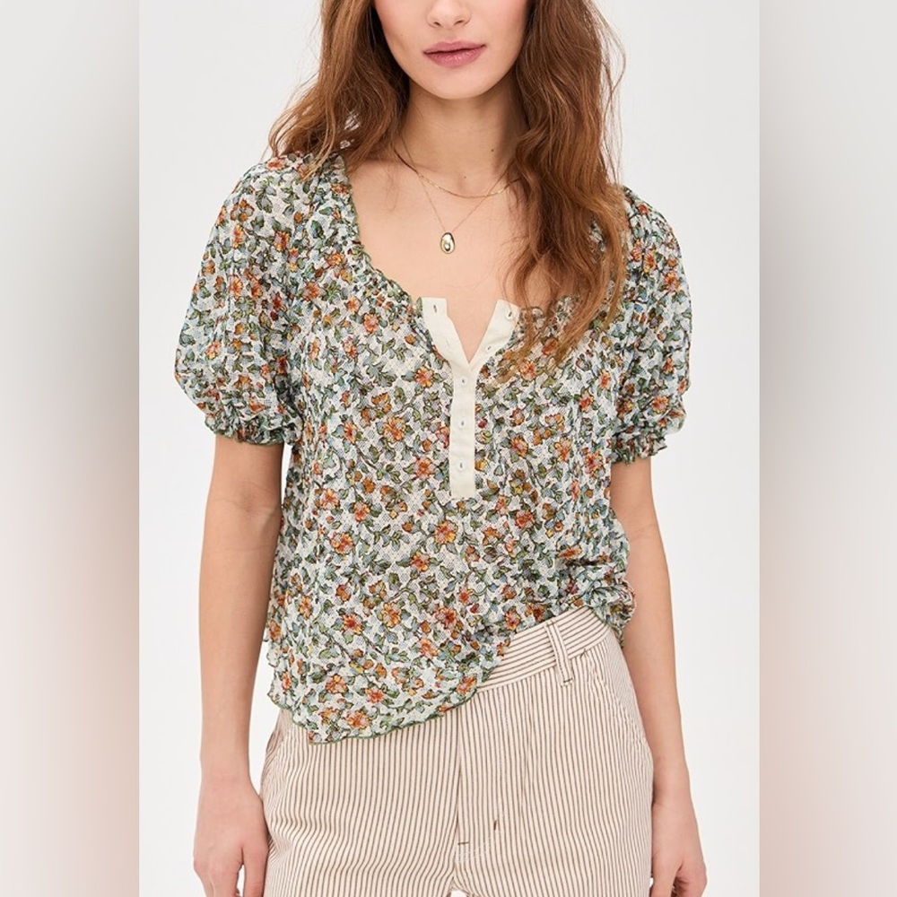 2. Free People Peasant Blouse